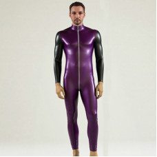 Electrix suit with front thru zip